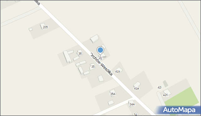 Orchów, Orchów, 41, mapa Orchów