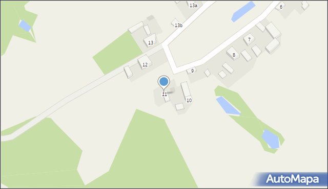 Orchówek, Orchówek, 11, mapa Orchówek