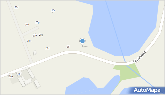 Orchówek, Orchówek, 20h/2, mapa Orchówek
