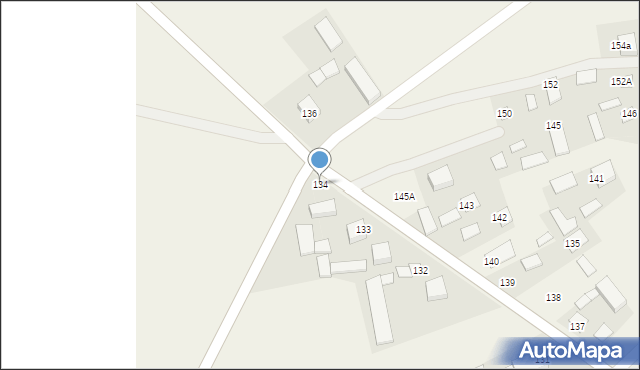 Orchowiec, Orchowiec, 134, mapa Orchowiec