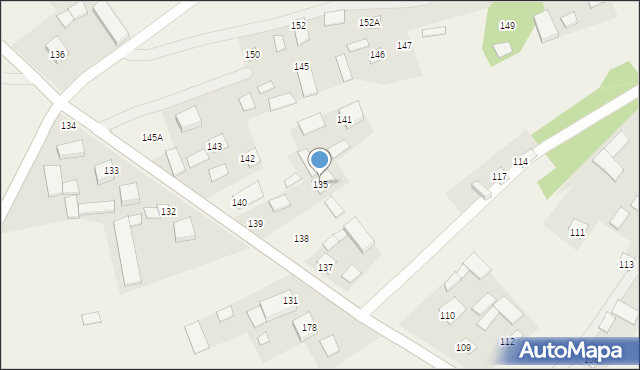 Orchowiec, Orchowiec, 135, mapa Orchowiec