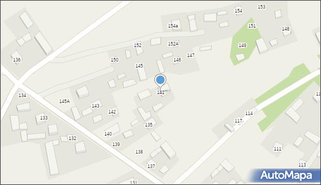 Orchowiec, Orchowiec, 141, mapa Orchowiec
