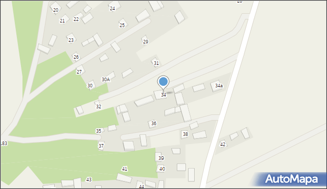 Orchowiec, Orchowiec, 34, mapa Orchowiec