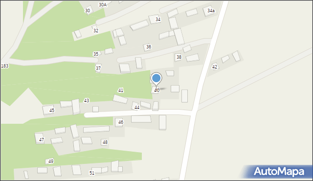 Orchowiec, Orchowiec, 40, mapa Orchowiec