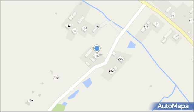 Orelec, Orelec, 16, mapa Orelec