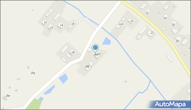 Orelec, Orelec, 16A, mapa Orelec