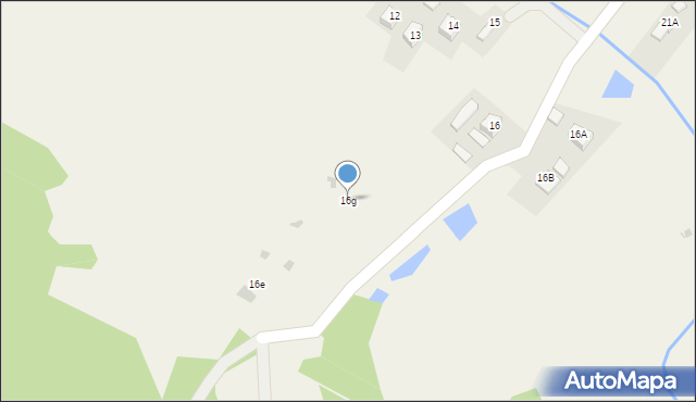 Orelec, Orelec, 16g, mapa Orelec