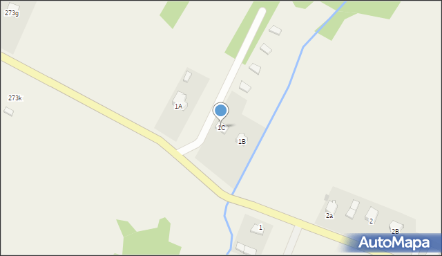 Orelec, Orelec, 1C, mapa Orelec