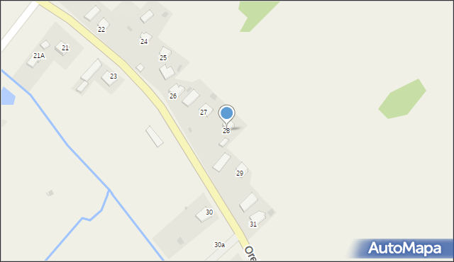 Orelec, Orelec, 28, mapa Orelec