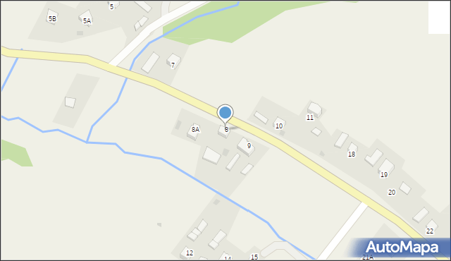 Orelec, Orelec, 8, mapa Orelec