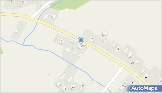 Orelec, Orelec, 9, mapa Orelec