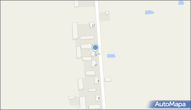 Orenice, Orenice, 11, mapa Orenice