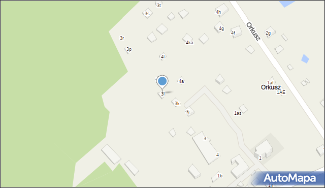 Orkusz, Orkusz, 3l, mapa Orkusz