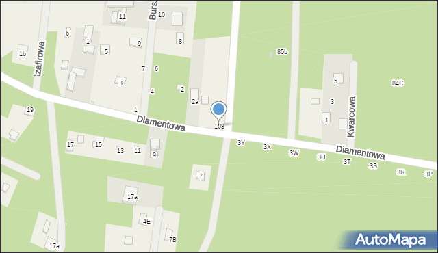 Orła, Orła, 108, mapa Orła