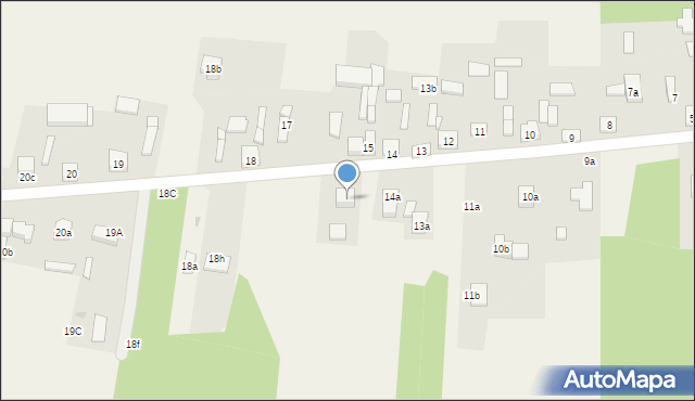 Orła, Orła, 16a, mapa Orła