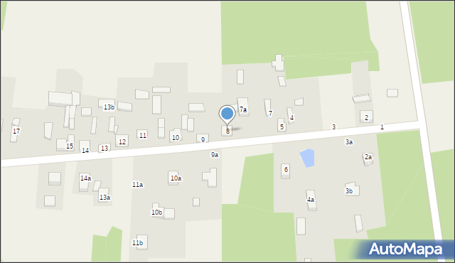 Orła, Orła, 8, mapa Orła