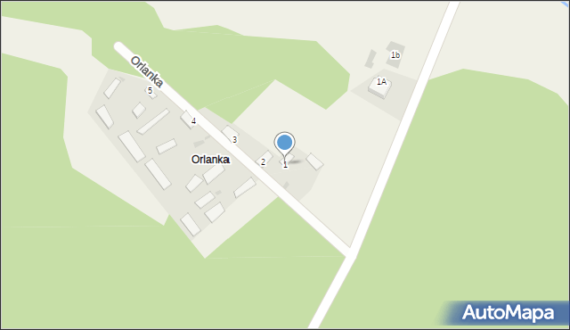 Orlanka, Orlanka, 1, mapa Orlanka