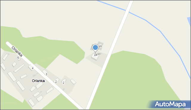 Orlanka, Orlanka, 1A, mapa Orlanka