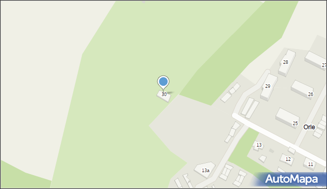 Orle, Orle, 30, mapa Orle
