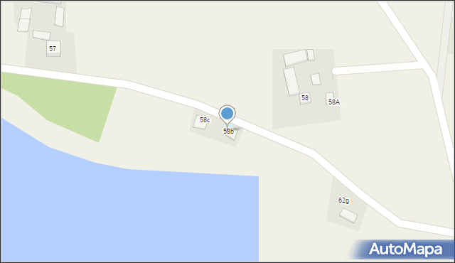 Orle, Orle, 58b, mapa Orle