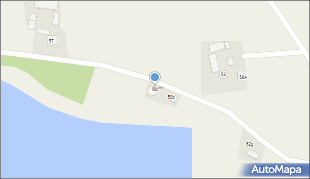 Orle, Orle, 58c, mapa Orle