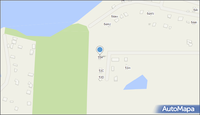 Orle, Orle, 53A, mapa Orle