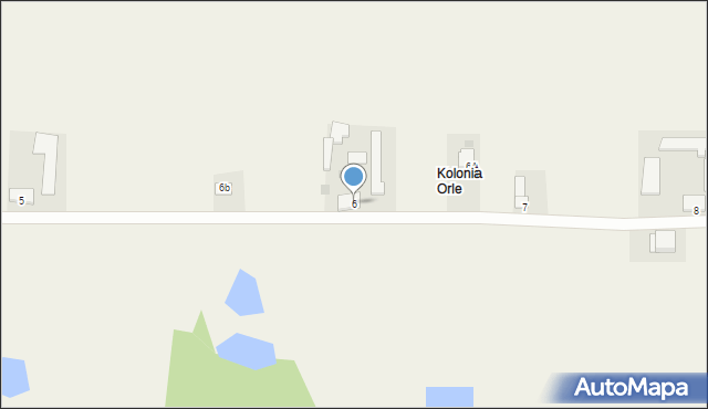 Orle, Orle, 6, mapa Orle