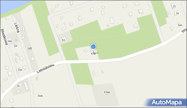 Orle, Orle, 63B, mapa Orle