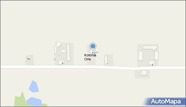 Orle, Orle, 6A, mapa Orle