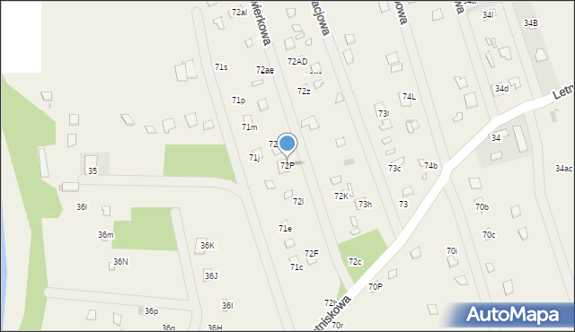 Orle, Orle, 72P, mapa Orle