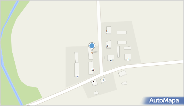 Orle, Orle, 9, mapa Orle