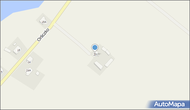 Orliczko, Orliczko, 23, mapa Orliczko