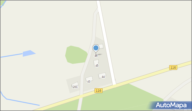 Orliczko, Orliczko, 46, mapa Orliczko