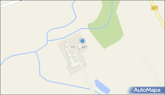 Orło, Orło, 119, mapa Orło