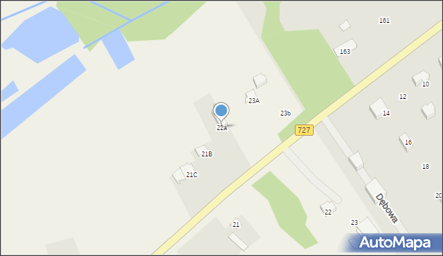 Orłów, Orłów, 22a, mapa Orłów