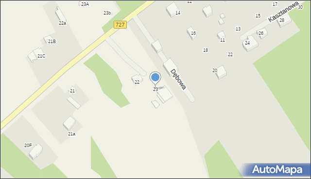 Orłów, Orłów, 23, mapa Orłów