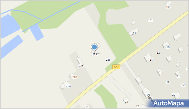 Orłów, Orłów, 23A, mapa Orłów