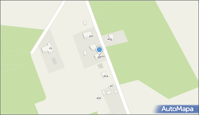 Orłów, Orłów, 40f, mapa Orłów