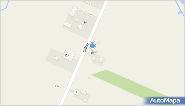 Orłów, Orłów, 10, mapa Orłów