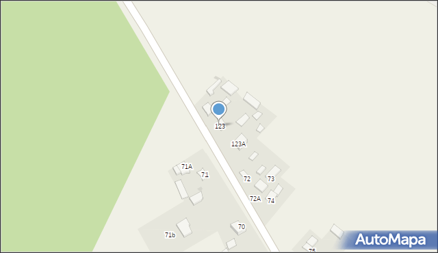 Orłów Drewniany, Orłów Drewniany, 123, mapa Orłów Drewniany