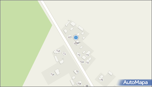 Orłów Drewniany, Orłów Drewniany, 123A, mapa Orłów Drewniany