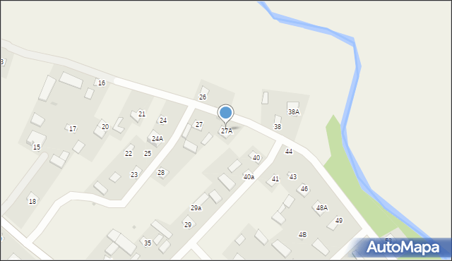 Orłów Drewniany, Orłów Drewniany, 27A, mapa Orłów Drewniany