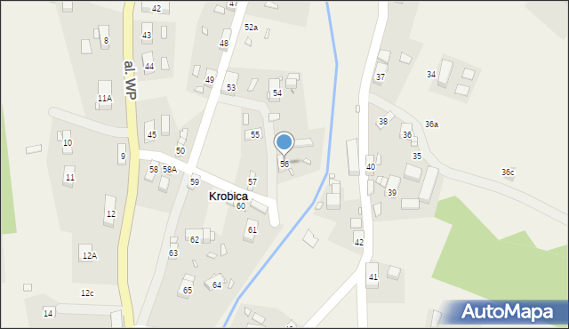 Orłowice, Orłowice, 56, mapa Orłowice