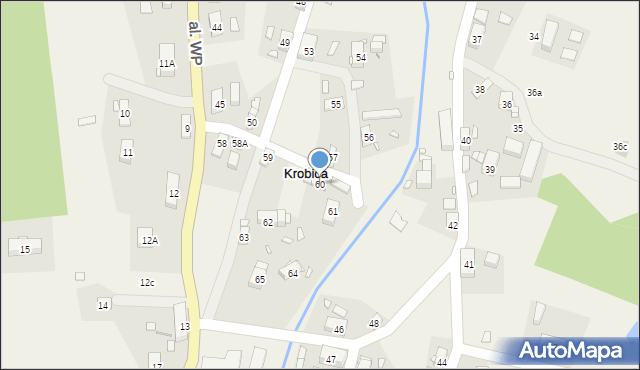 Orłowice, Orłowice, 60, mapa Orłowice