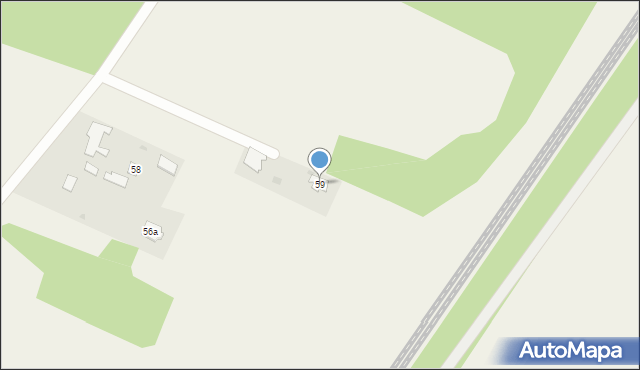 Orłowicze, Orłowicze, 59, mapa Orłowicze