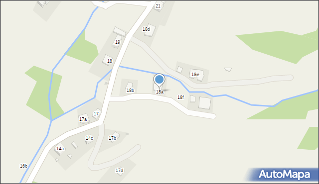 Orłowiec, Orłowiec, 18a, mapa Orłowiec