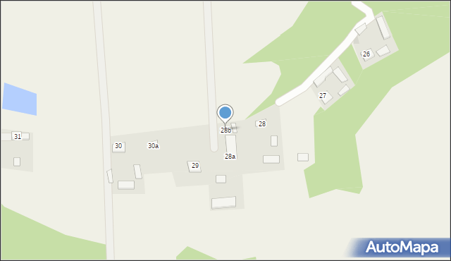 Orłowo, Orłowo, 28b, mapa Orłowo