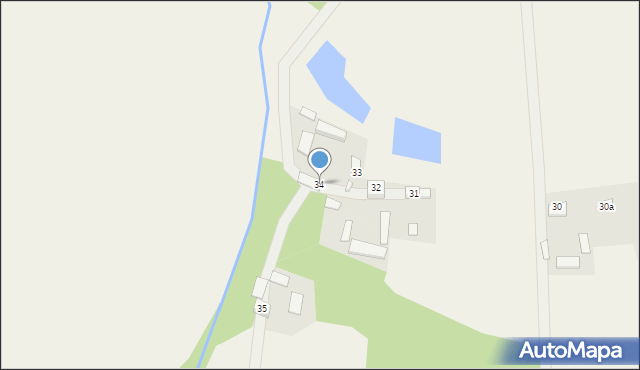 Orłowo, Orłowo, 34, mapa Orłowo