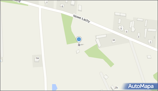 Orłowo, Orłowo, 3B, mapa Orłowo