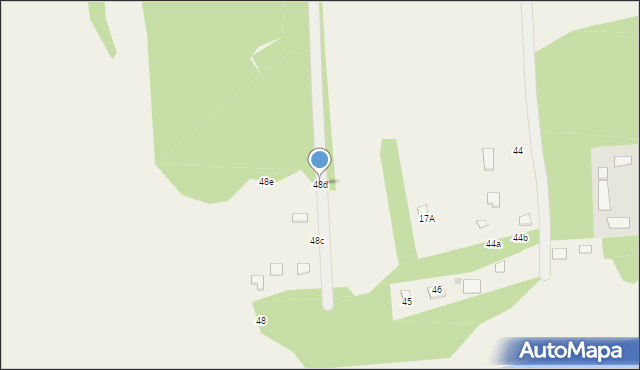 Orłowo, Orłowo, 48d, mapa Orłowo